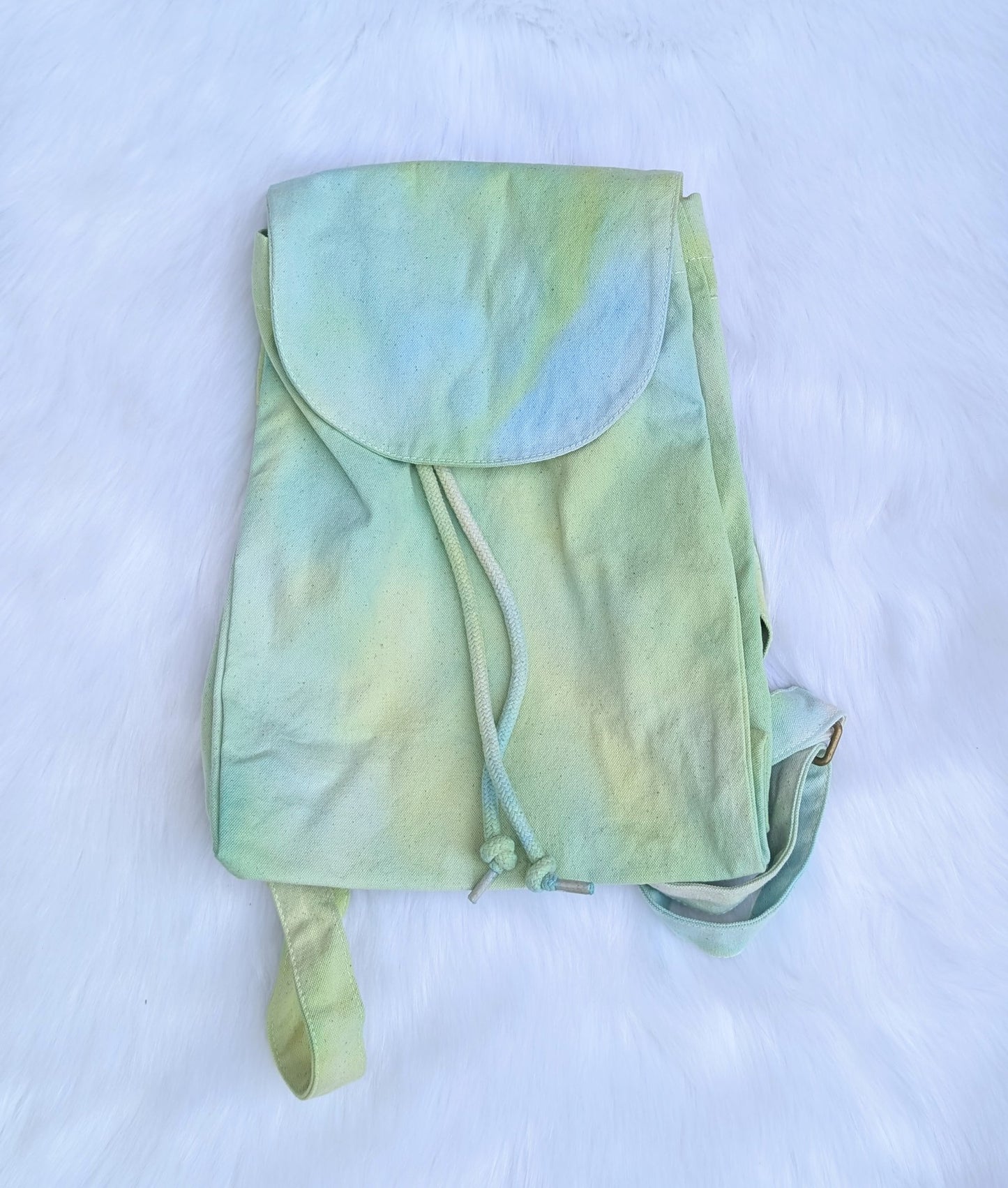 RTS Hand Dyed Organic Cotton Rucksack 1