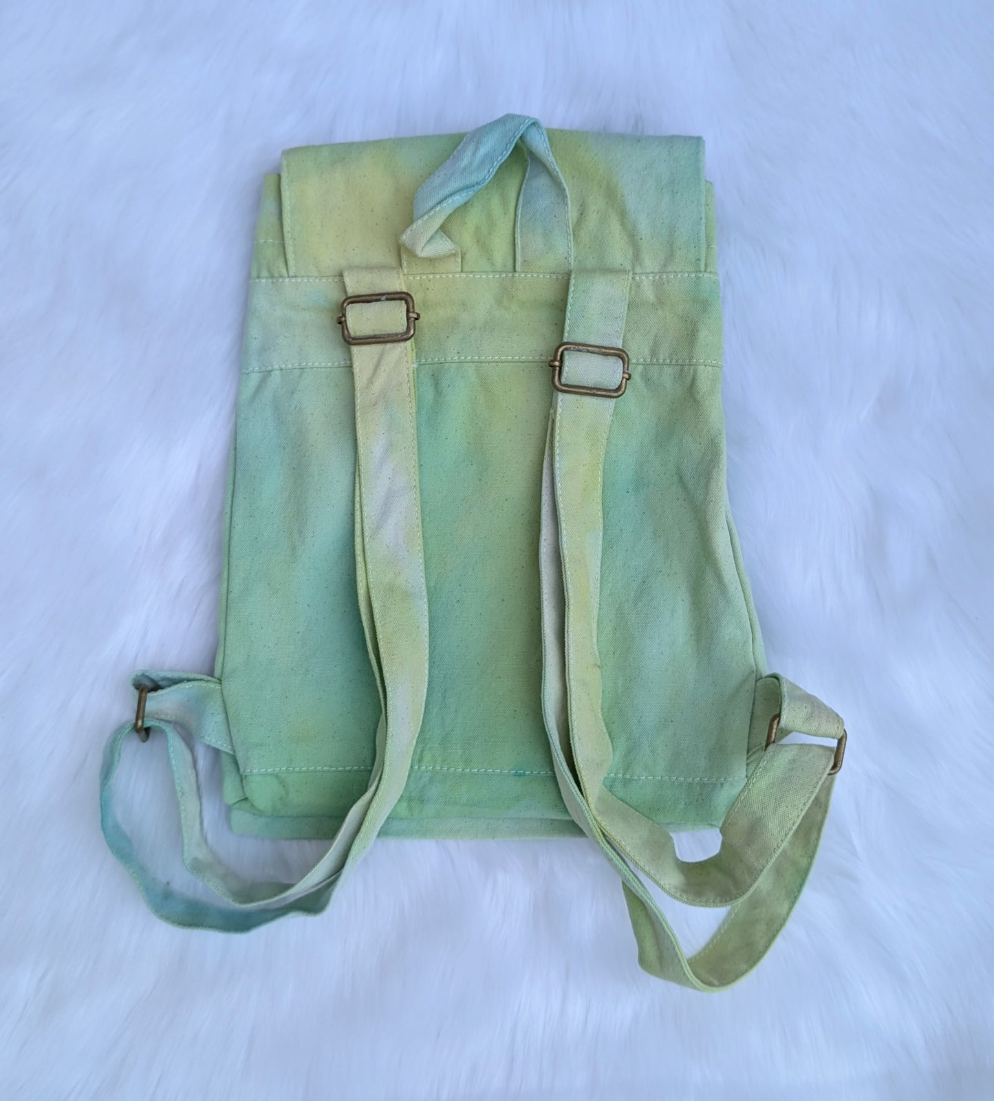 RTS Hand Dyed Organic Cotton Rucksack 1