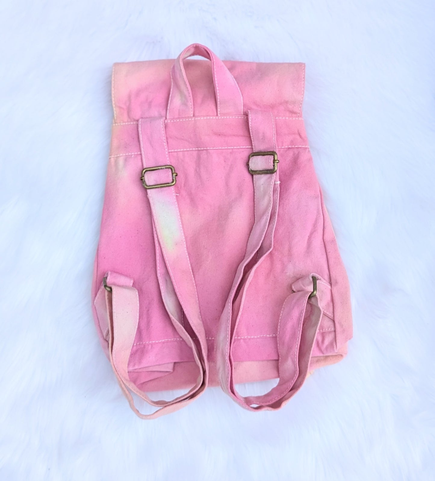 RTS Hand Dyed Organic Cotton Rucksack 3