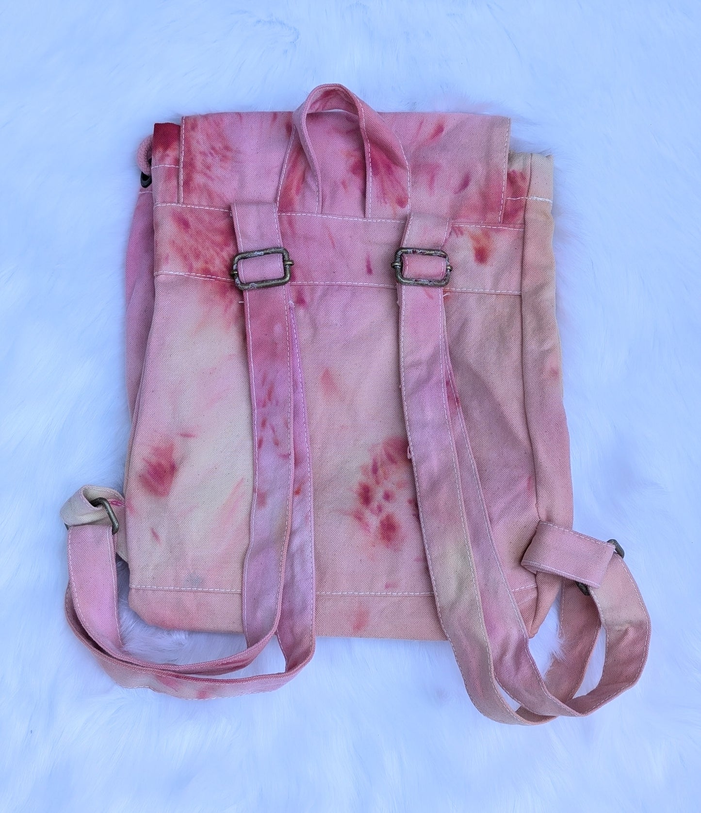 RTS Hand Dyed Organic Cotton Rucksack 4
