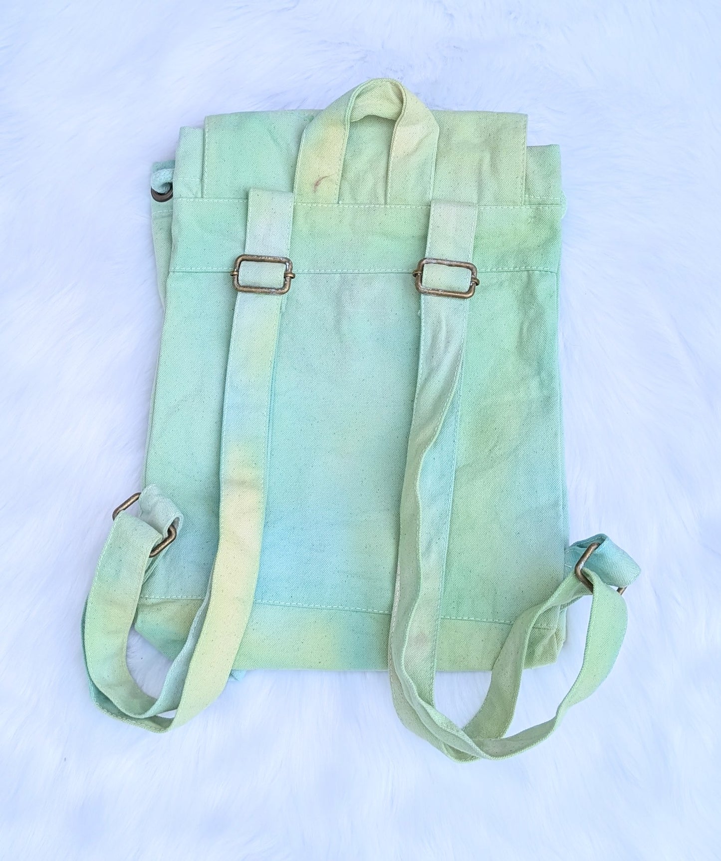 RTS Hand Dyed Organic Cotton Rucksack 7