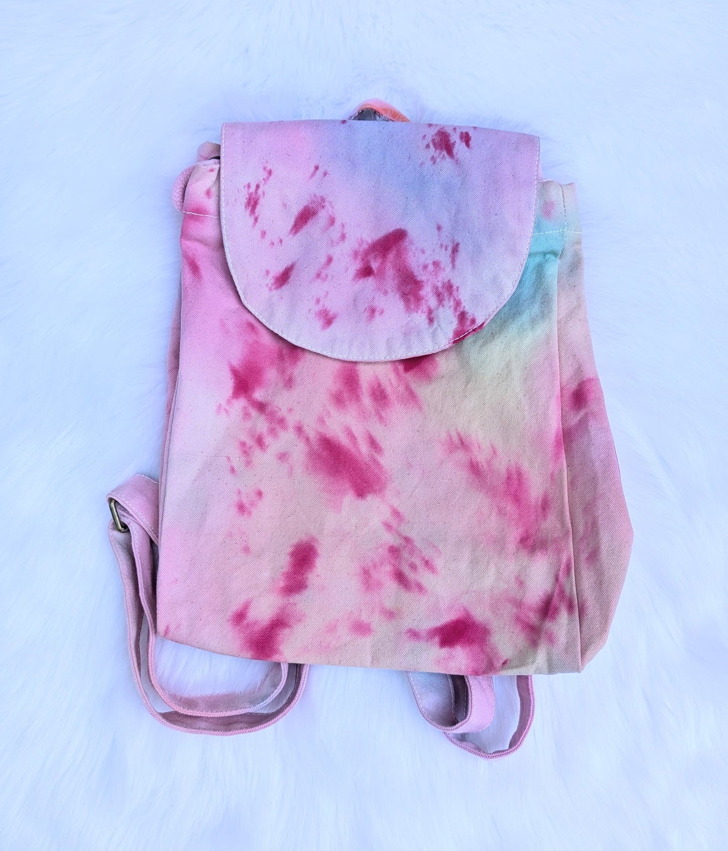 RTS Hand Dyed Organic Cotton Rucksack 8