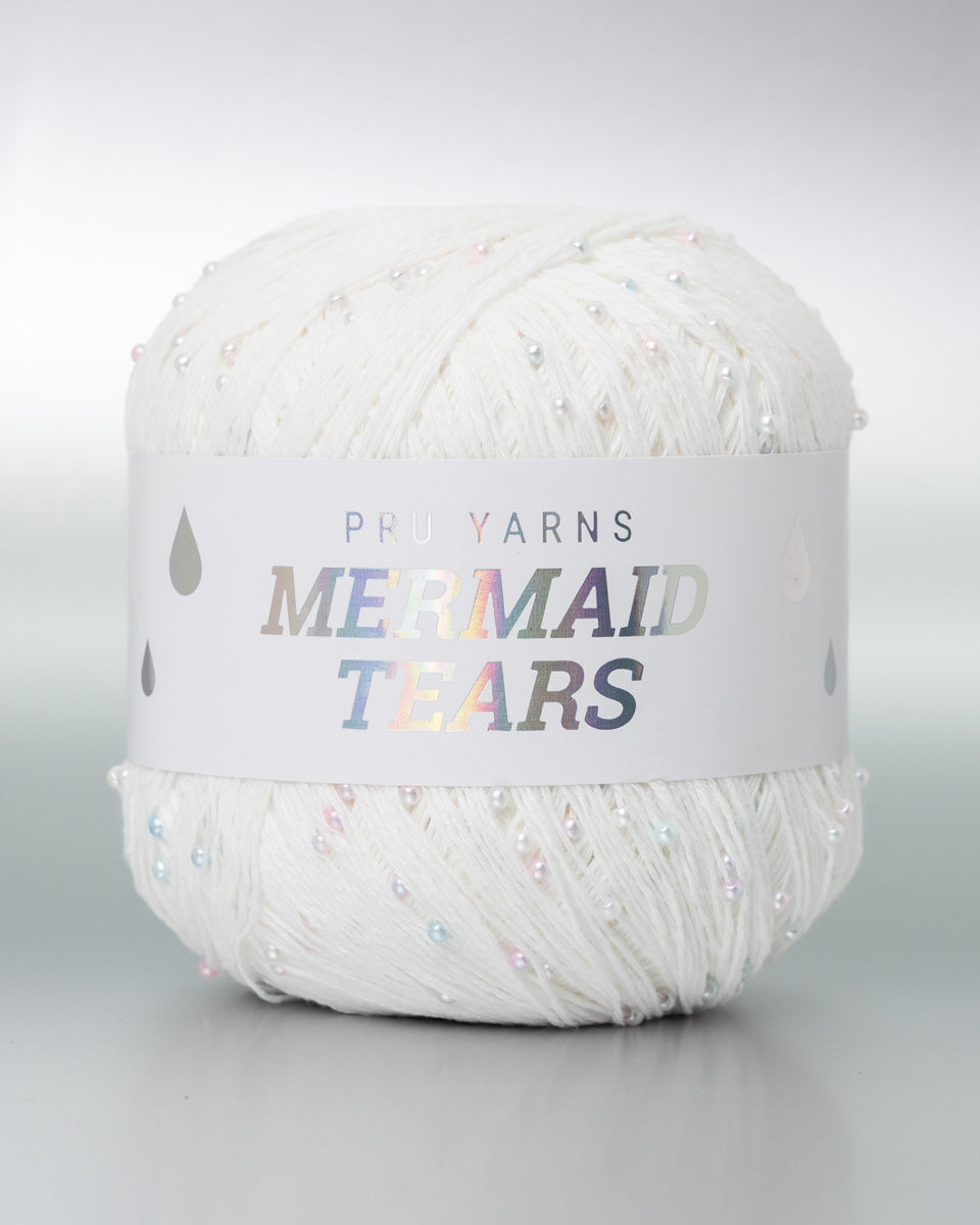 Pru Yarns Mermaid Tears White