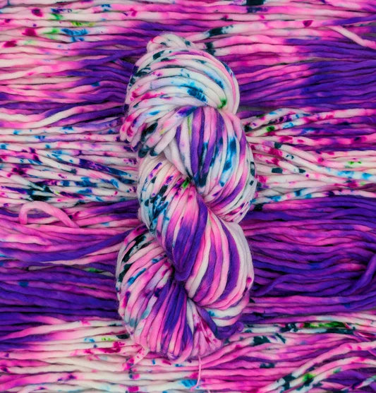 RTS Purple Hearts - Super chunky 150g