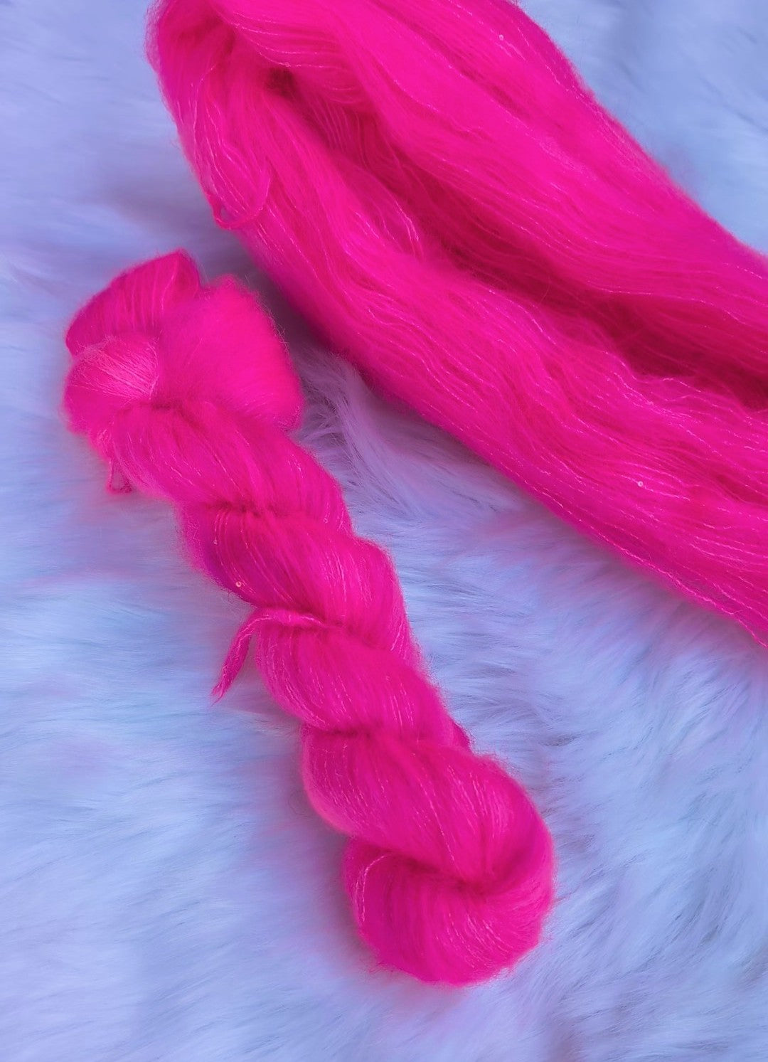 RTS Pink Glow - 50g Luxe sequin lace