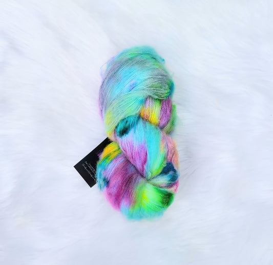 RTS Minty Whisper - 100g Brushed Merino lace